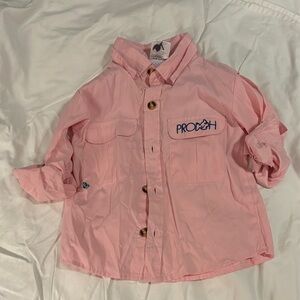 Light Pink Button-Down Shirt